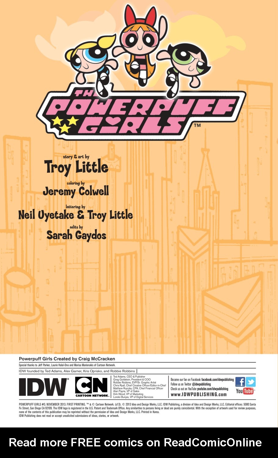 Read online Powerpuff Girls (2013) comic -  Issue #3 - 2