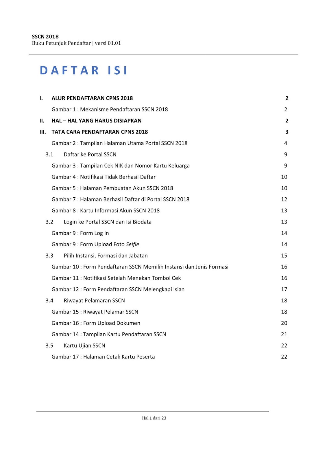 Buku Petunjuk Cara Pendaftaran CPNS di sscn.bkn.go.id ...