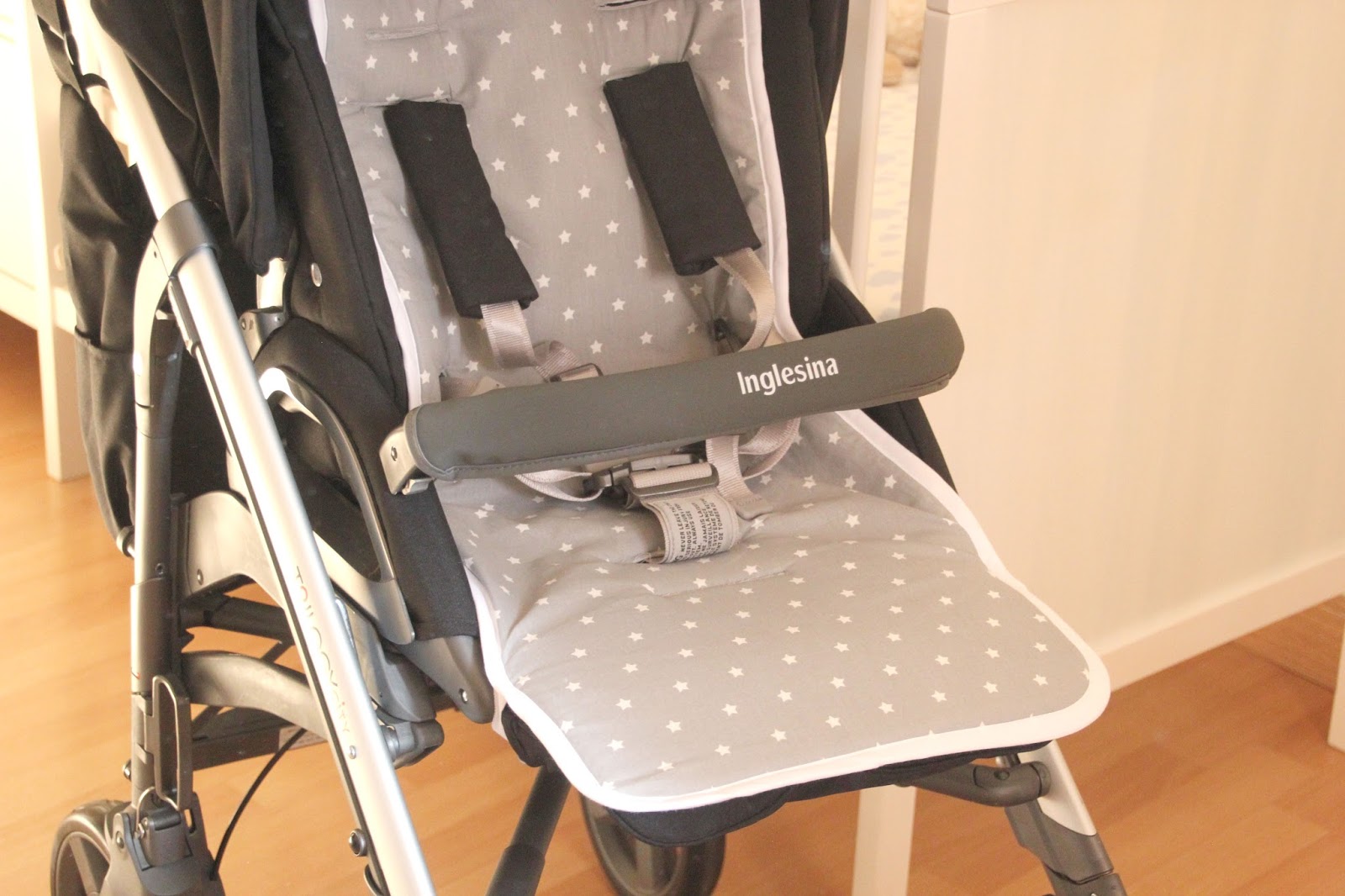 DIY Tutorial y patrones de funda para silla de bebe 