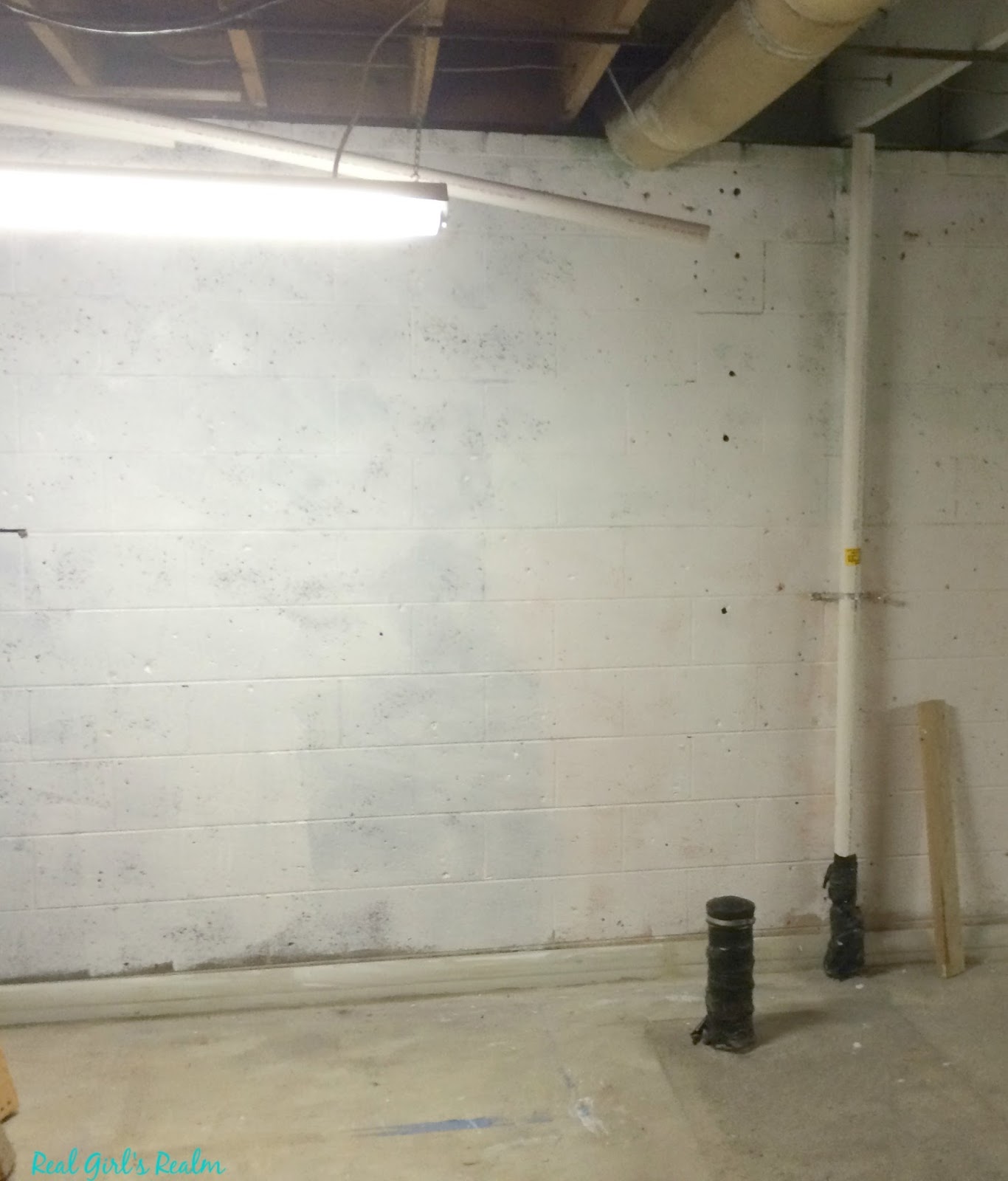 Real Girl's Realm: Our Basement Renovation - Let the Framing Begin!