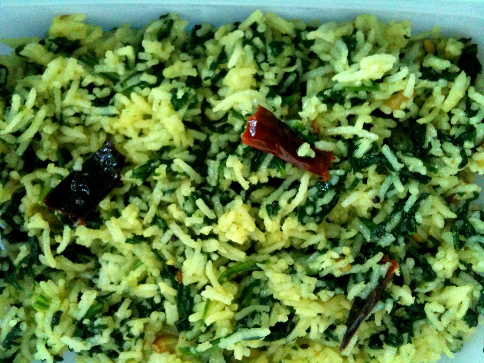 Spinach Rice