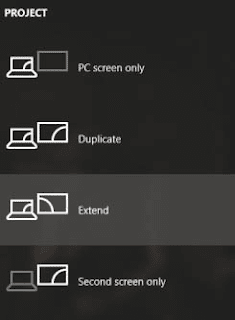 Cara Setting Dual Monitor di windows 10 dan Windows 7