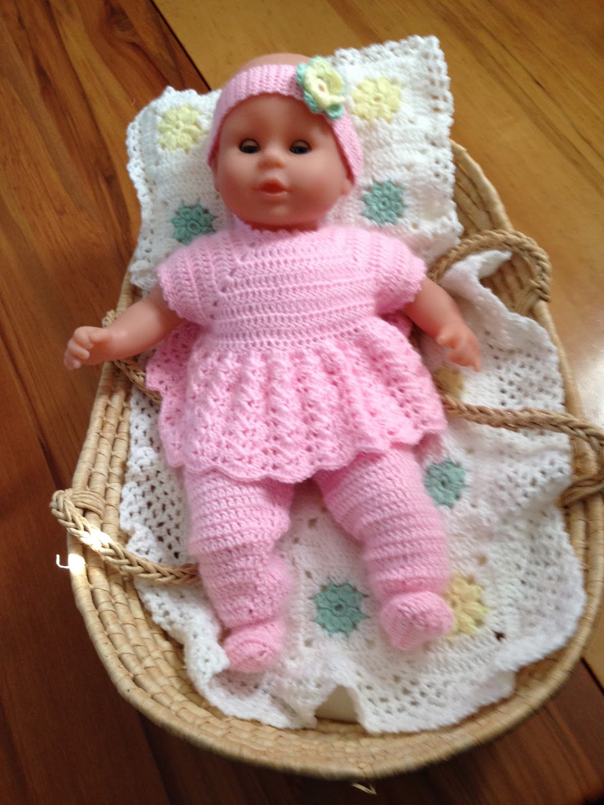 Sew Little Time Crochet Baby Doll Clothes
