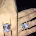 Kim K gets a new huge diamond engagement ring from Kanye