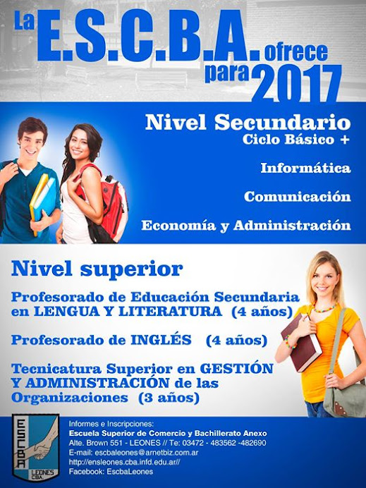 ESPACIO PUBLICITARIO: ESCBA LEONES