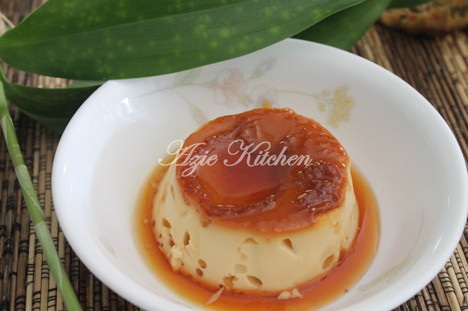 Puding Karamel Nur Qaseh Azie Kitchen