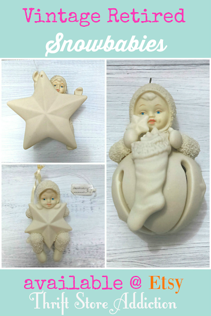 retired vintage Snowbabies