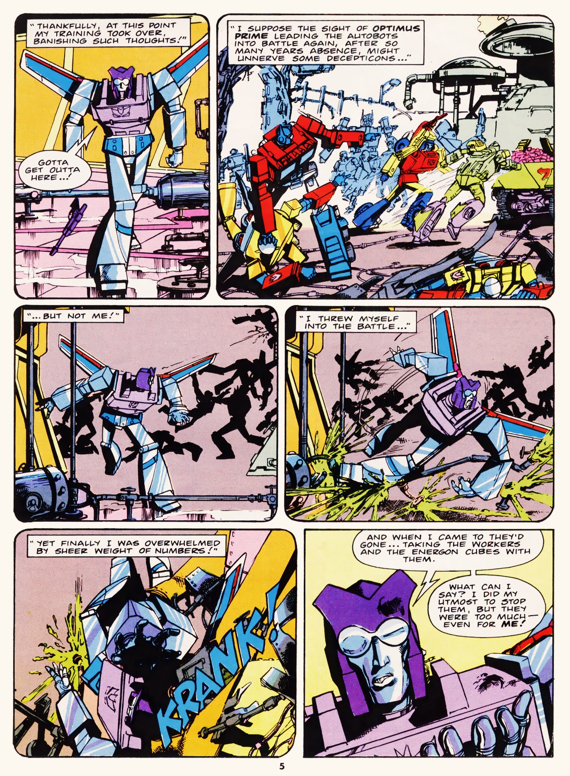 Read online The Transformers (UK) comic -  Issue #103 - 5