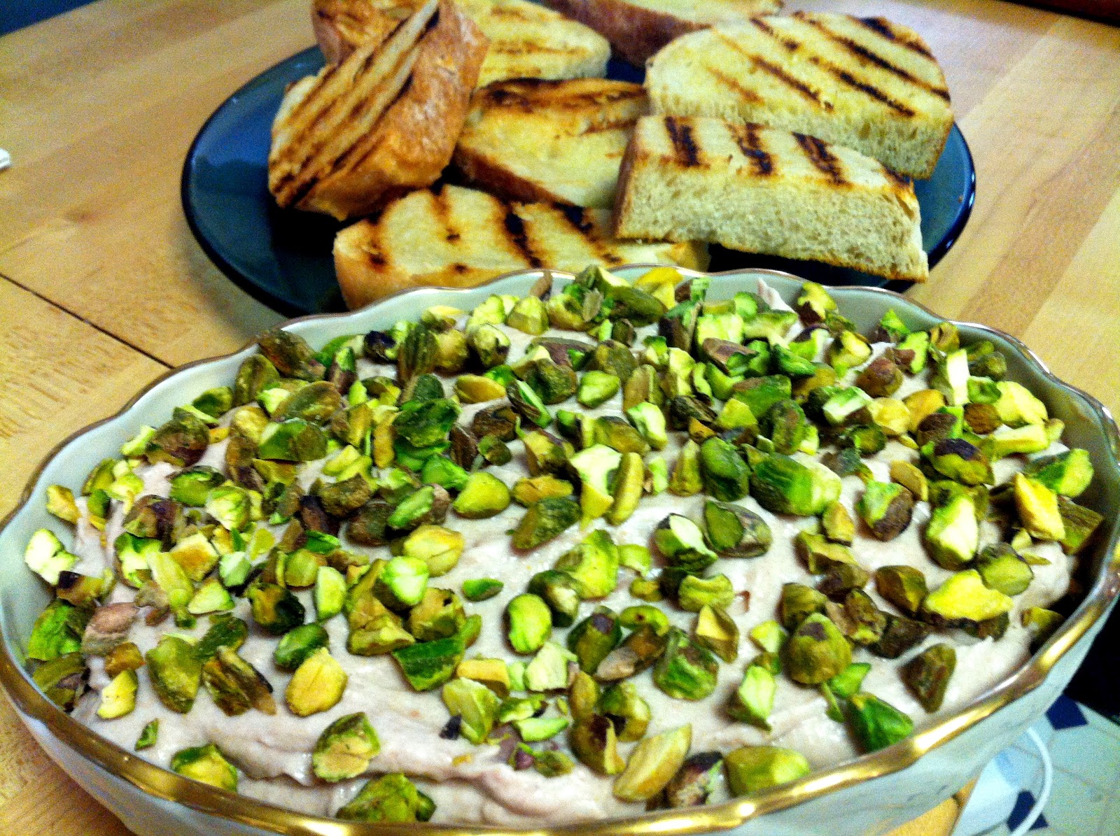 Expedition Eat! Mortadella Pate with Grilled Bread