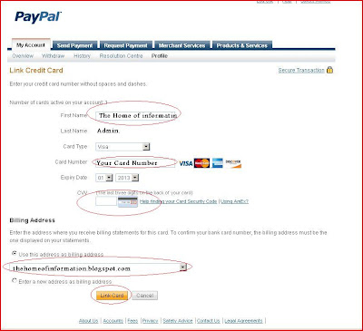 how to get verified paypal account how to get verified paypal with debit card how to get verified paypal without credit card how to get verified paypal account with atm card netdoz netdoz.blogspot.com