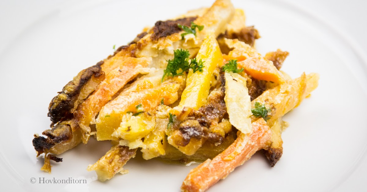 Creamy Root Vegetable Casserole