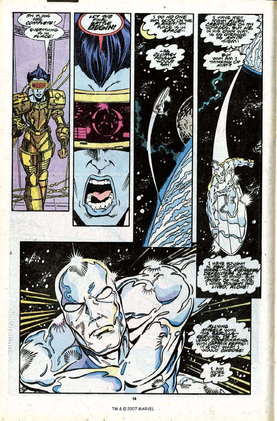Silver Surfer (1987) Issue #29 #37 - English 16
