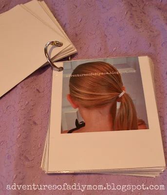 30 cute girls hairstyles - free printable booklet - Adventures of a DIY Mom