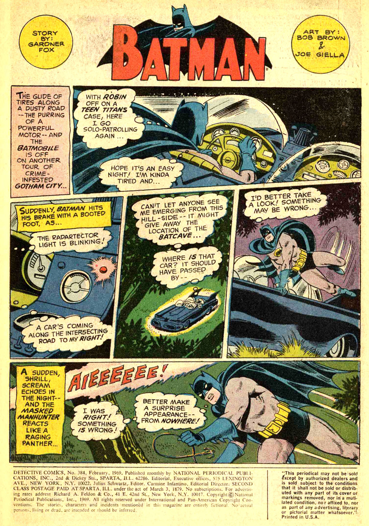 Read online Detective Comics (1937) comic -  Issue #384 - 3