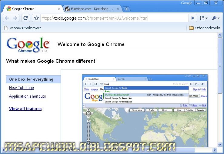 old version google chrome apk