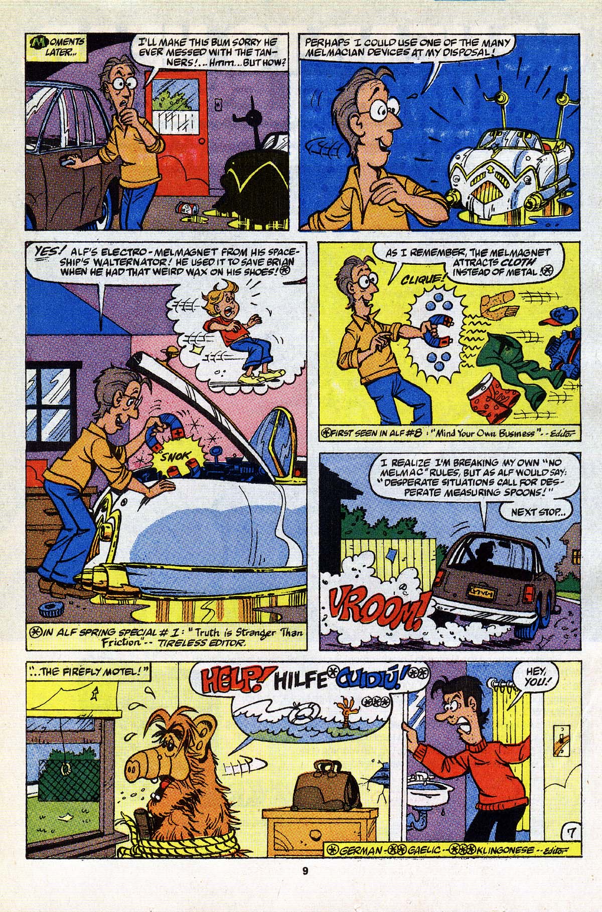 Read online ALF comic -  Issue #25 - 8