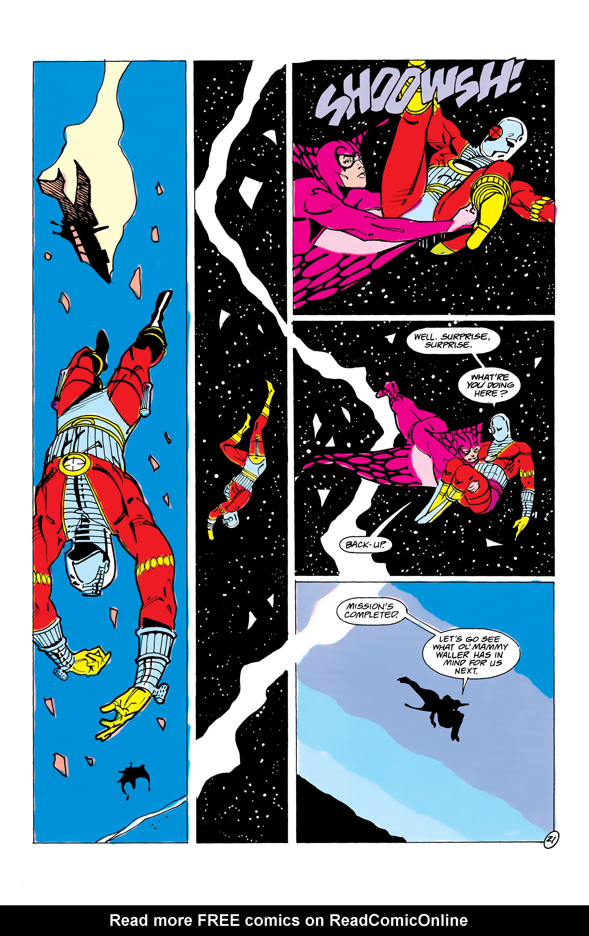 Read online Deadshot (1988) comic -  Issue #1 - 22