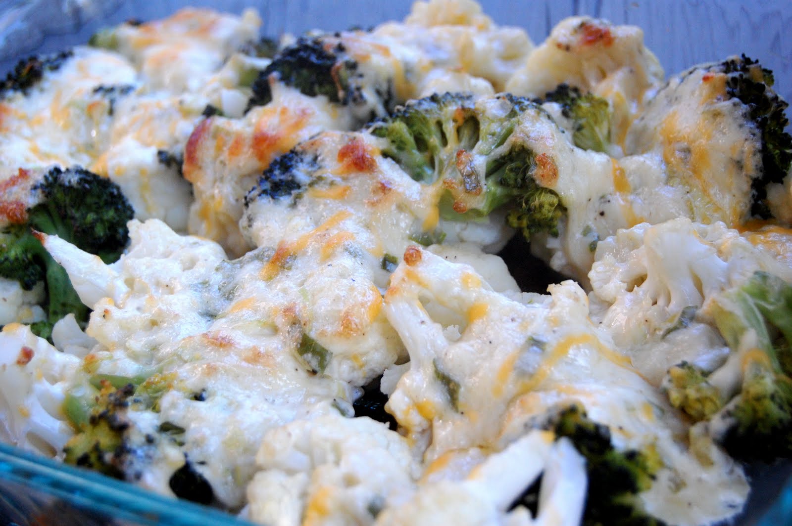Emily Can Cook Swiss Cheese Broccoli Cauliflower Bake