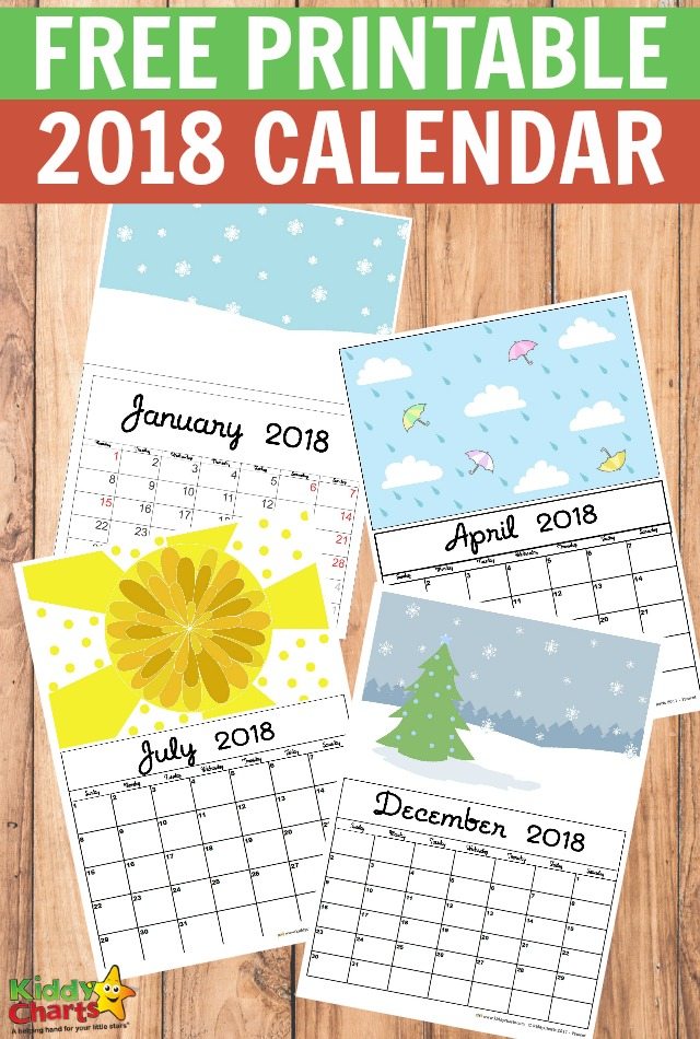 free printable 2018 17 calendar