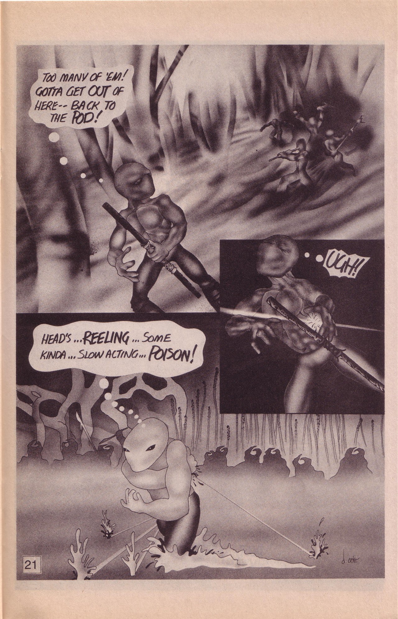 Read online Zen Intergalactic Ninja comic -  Issue #1 - 23