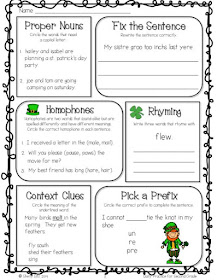 Smiling and Shining in Second Grade: March Ideas and Freebies