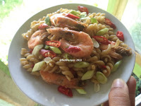 Resep Tumis Udang Pedas Makaroni