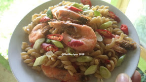 Resep Tumis Udang Pedas Makaroni