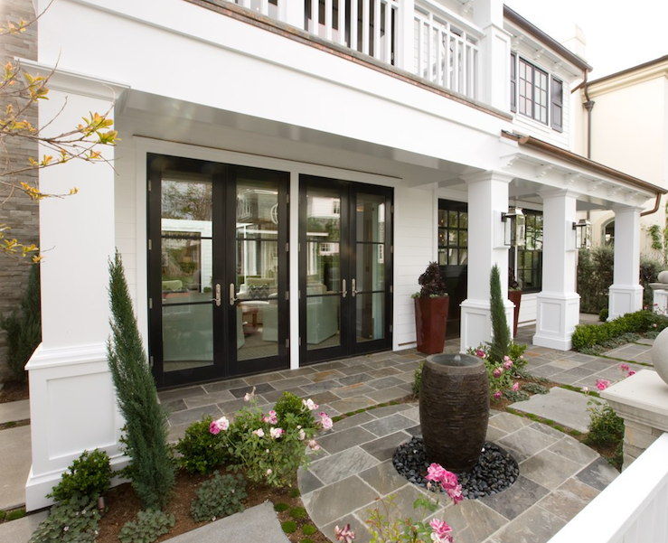 In your back pocket... Painted Patio Doors?