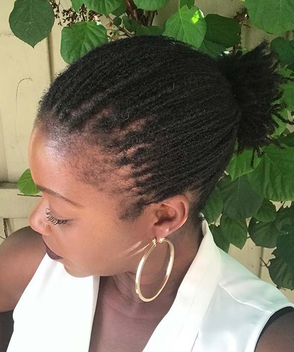 34 Unique Sisterlocks Ponytails To Wear In 2020 Fashionuki