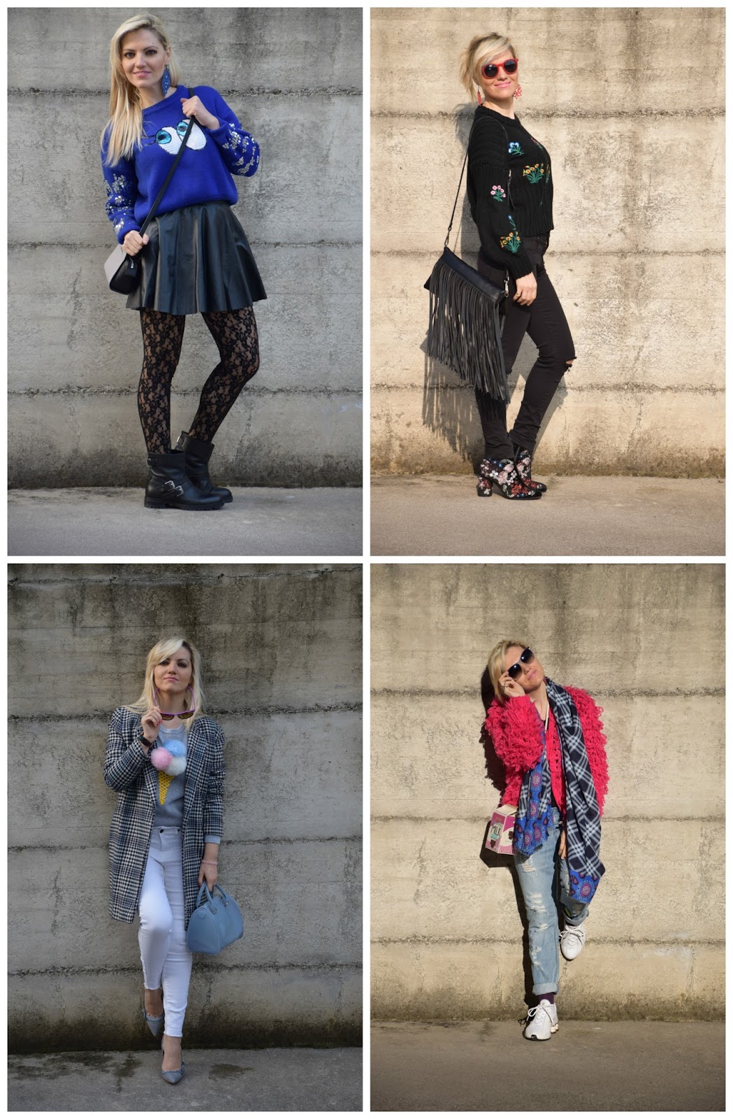 Color Block By Felym Recap February Outfits Idee Di Outfit Invernali Casual