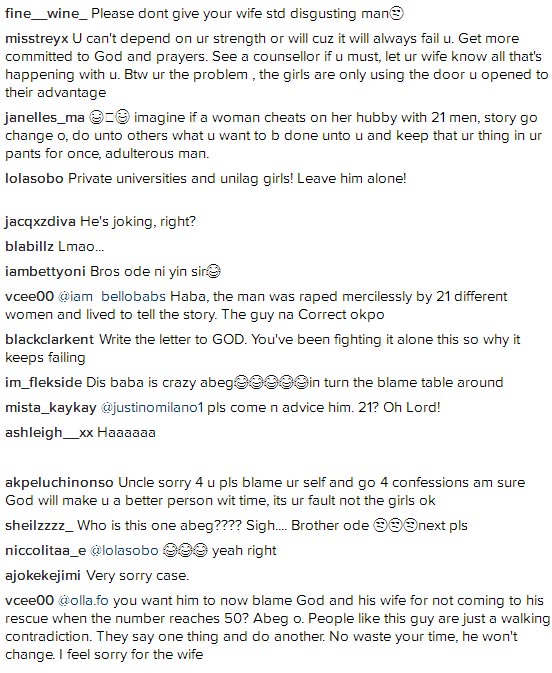Married man cries out: UNILAG girls are after me, they want to destroy my marriage Married man cries out: UNILAG girls are after me, they want to destroy my marriage