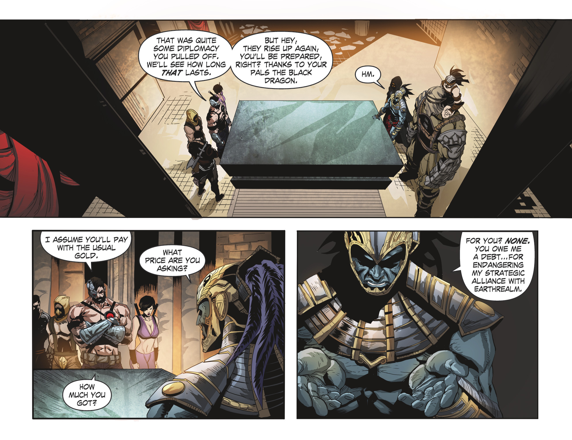 Read online Mortal Kombat X [I] comic -  Issue #21 - 14
