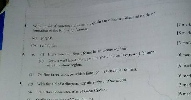 Waec geography practical 2019 picture