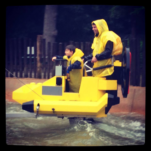 S.Q.U.I.D. Surfer water ride at Legoland windsor