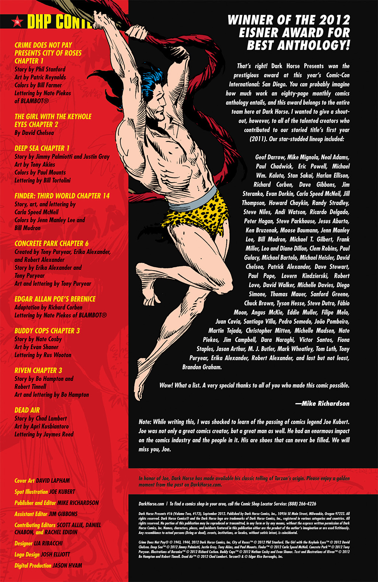 Read online Dark Horse Presents (2011) comic -  Issue #16 - 2