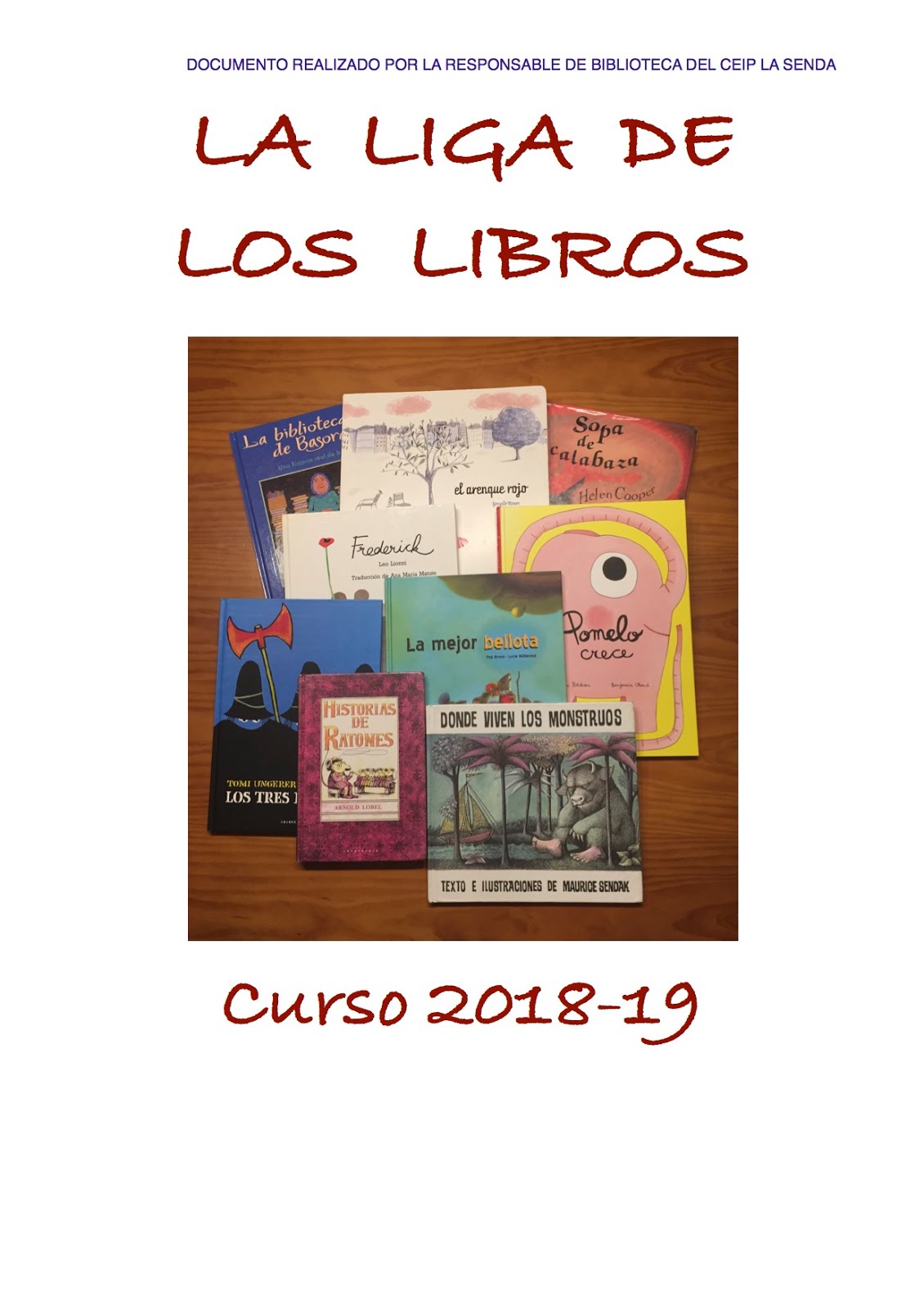 LA LIGA DE LOS LIBROS