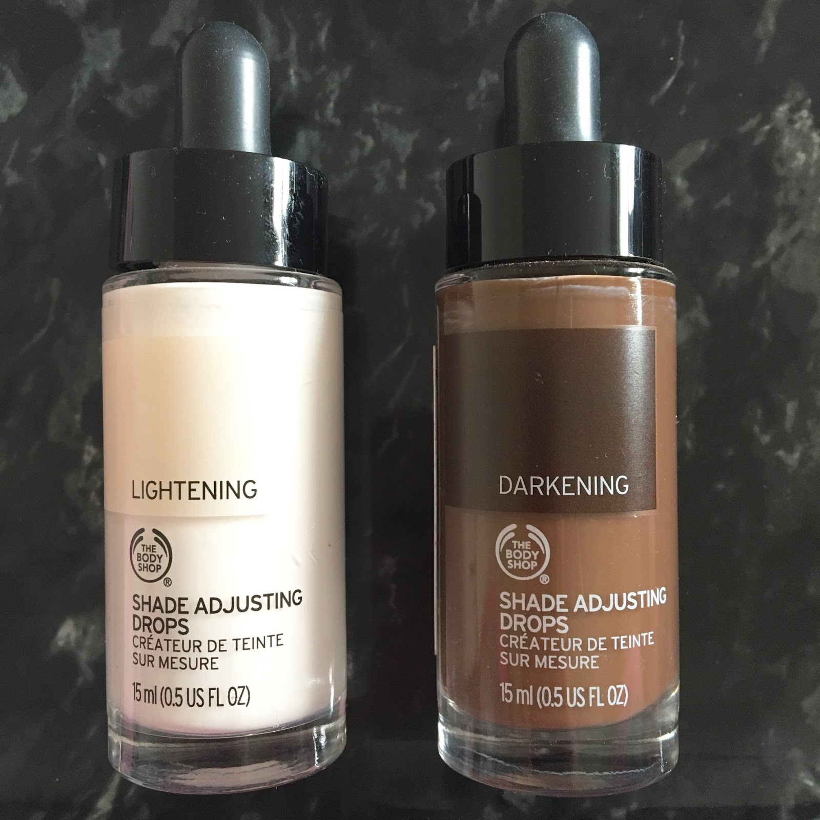 Review The Body Shop Shade Adjusting Drops Olivia Emily Beauty