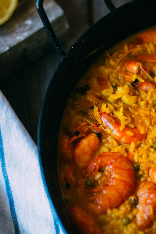 Receta paella fácil