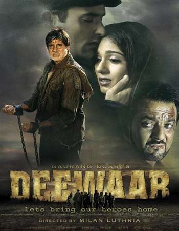 Poster Of Deewaar 2004 Hindi 650MB HDRip 720p ESubs HEVC Watch Online Free Download downloadhub.in