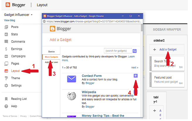 How To Create a Contact us Page For Your Blogspot Blog - Grow Experience