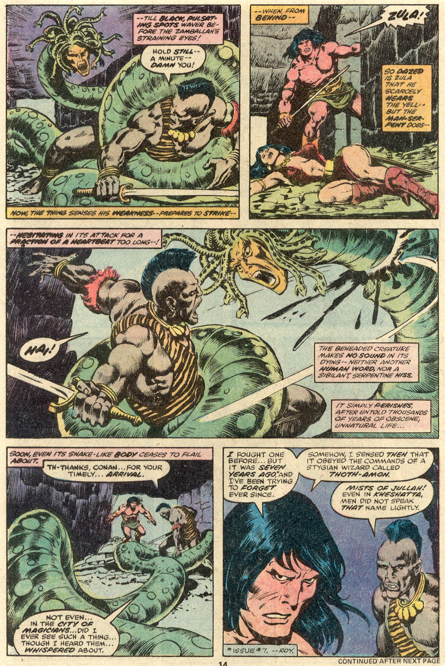 Read online Conan the Barbarian (1970) comic -  Issue #89 - 11