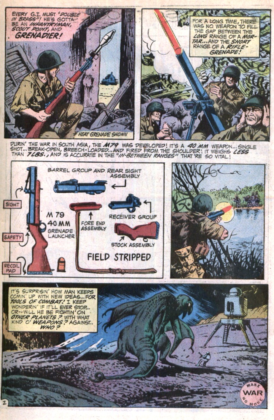 Read online Weird War Tales (1971) comic -  Issue #2 - 39