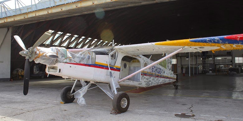 Pilatus PC 6 Turbo Porter restauracion
