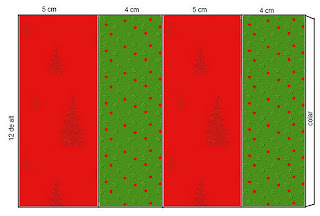 Green and Red Christmas Candy Bar Labels. For Candy Bar Labels.