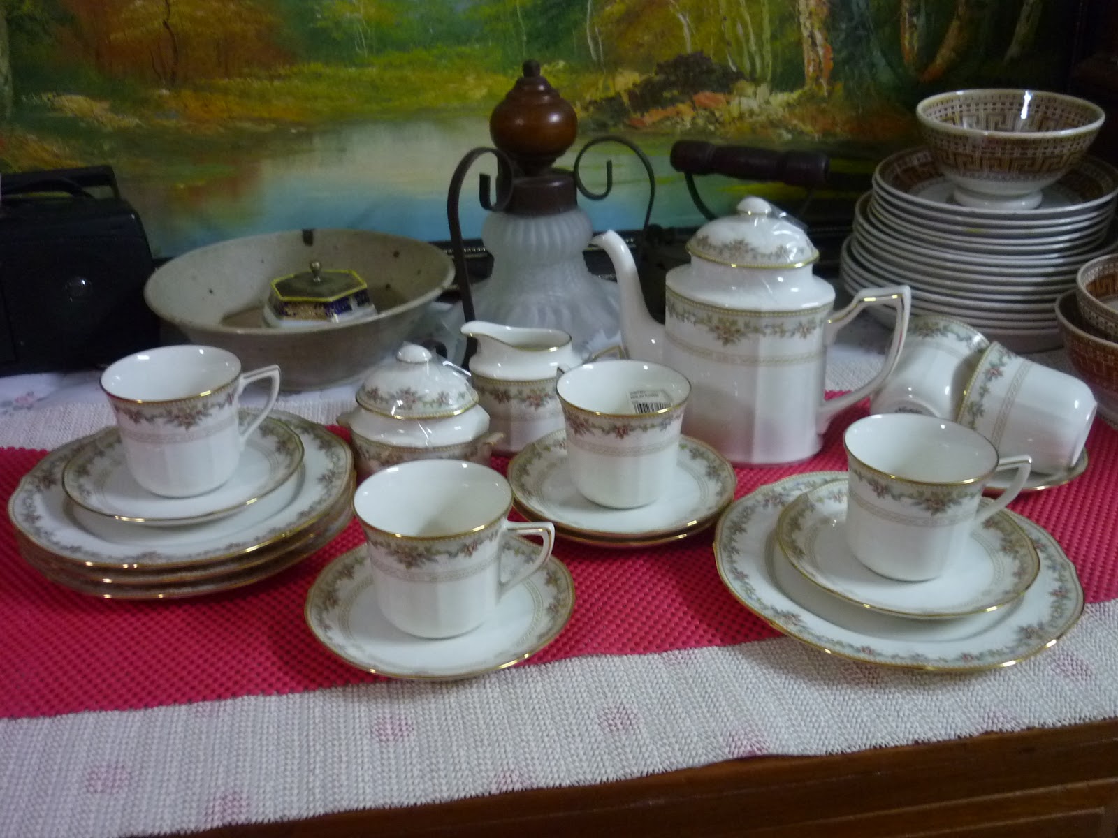 Mama's Heritage NORITAKE TEASET sets of 6 persons