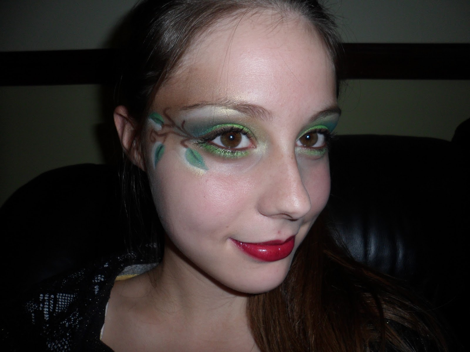 Luhivy's favorite things Halloween makeup Wood Fairy/Elf