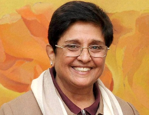 Kiran Bedi sworn in as Lieutenant Governor of Pudhuchery Kiran Bedi sworn in as Lieutenant Governor of Pudhuchery