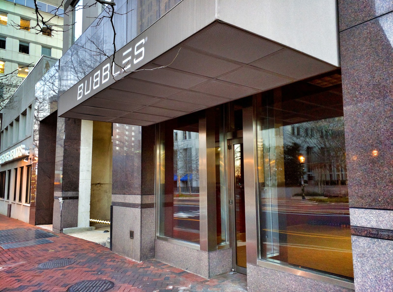 Robert Dyer Bethesda Row What's going on in the old Bubbles space on