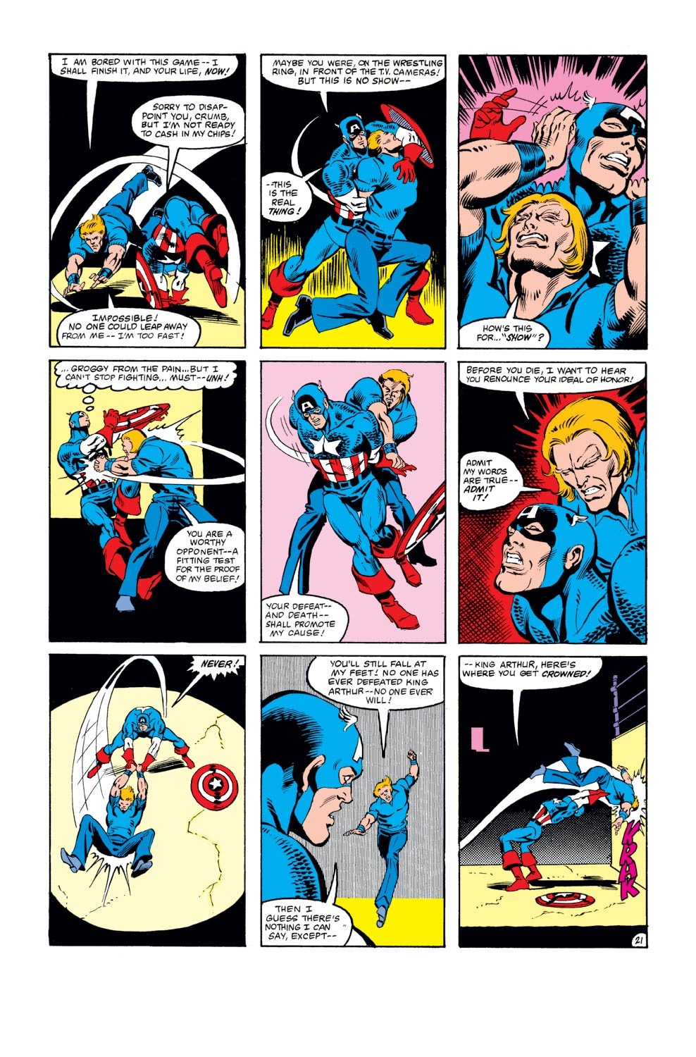 Captain America (1968) Issue #271 #187 - English 22