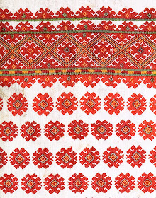 FolkCostume&Embroidery: Nyzynka embroidery of western Ukraine